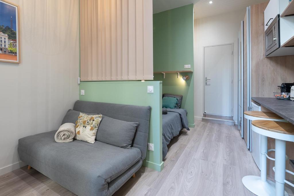 Studio Part Dieu - Cozy - Wifi Fibre Apartment Lyon Exterior photo