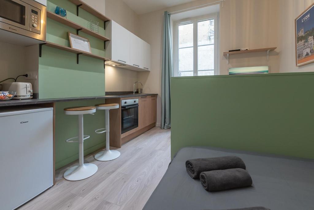 Studio Part Dieu - Cozy - Wifi Fibre Apartment Lyon Exterior photo